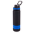 Facile water bottle 900 ml, blue/black 