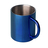 240 ml Stalwart stainless steel mug, blue 