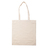 140 g/m2 cotton bag - long handles, beige 