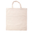 140 g/m2 cotton bag - short handles, beige 