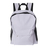 Antar reflective laptop backpack, silver 