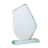 Jewel trophy, colorless 