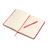 Abrantes notepad & pen set, red 