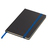 Sevilla 130x210/80p squared notepad, blue/black 