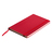 Asturias 130x210/80p squared notepad, red 