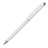 Touch Point plastic ballpen, white 