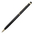 Touch Tip Gold aluminium ballpen, black 