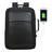 City Cyber backpack/briefcase with RFID protection, black 