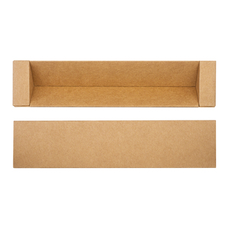 R01030 - Cardboard pen case, beige 