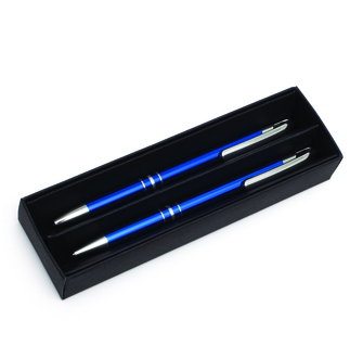 R01075 - Campinas writing set, blue 