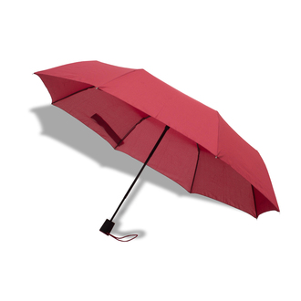 R07943 - Ticino folding umbrella, maroon 