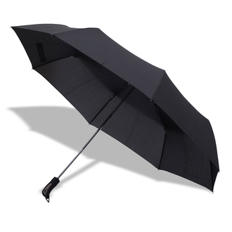 R07945 - Vernier foldable stormproof umbrella, black 