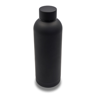 R08192 - 500 ml Mendoza insulated bottle, black 