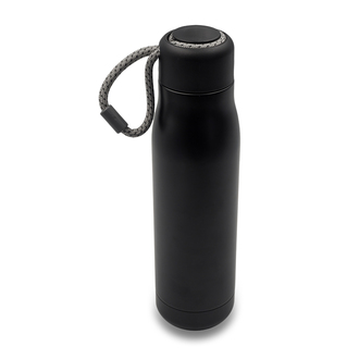 R08193 - Calgaro vacuum bottle 500 ml, black 