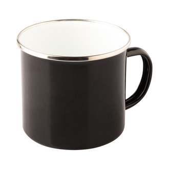 R08231 - Oldschool 500 ml mug, black 