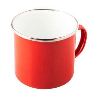 R08231 - Oldschool 500 ml mug, red 