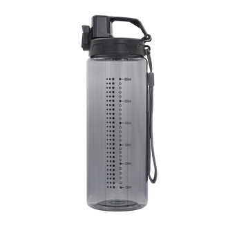 R08312 - 700 ml Feelsogood water bottle, black/grey 