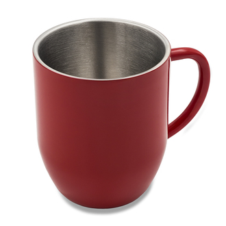 R08343 - 350 ml Day steel mug, red 