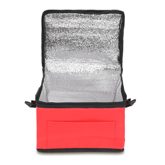 R08447 - Keep-it-cool Insulated lunch bag, red 