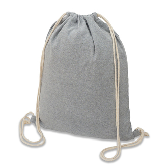 R08484 - Preston 340 g/m2 cotton backpack, grey 