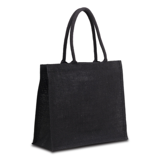 R08498 - Nice Shopper jute shopping bag, black 