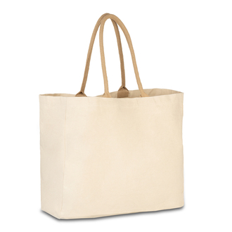 R08550 - Raya XXL cotton bag, beige 