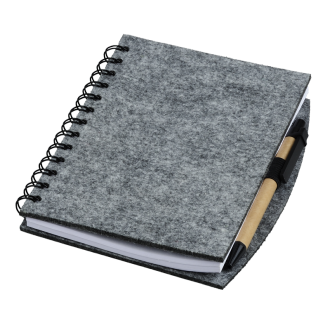 R08612 - Felt Now notepad, grey 