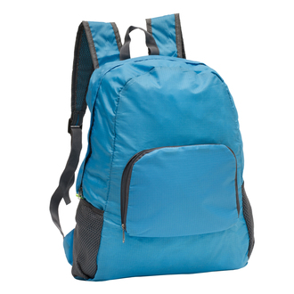 R08691 - Belmont foldable backpack, blue 