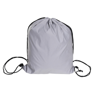 R08704 - Deva reflective drawstring backpack, silver 