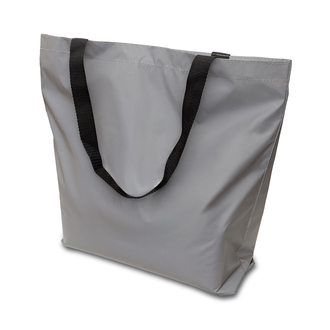 R08705 - Mangalia reflective shopping bag, silver 