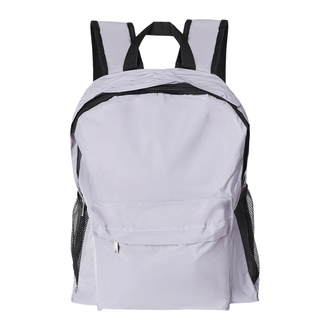 R08707 - Antar reflective laptop backpack, silver 