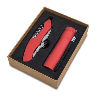 R17486 - Camden Tool kit in the box, red 