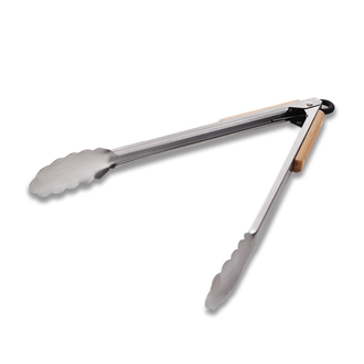 R17707 - BBQ Master grill tongs, silver 