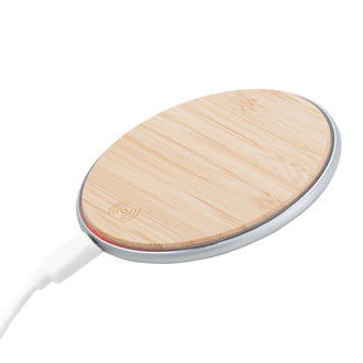 R50165 - Top Bamboo wireless charger, brown 
