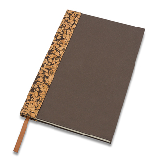 R64021 - Mokka A5 notebook, brown 