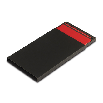 R64214 - Abrantes notepad & pen set, red 