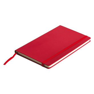 R64227 - Asturias 130x210/80p squared notepad, red 