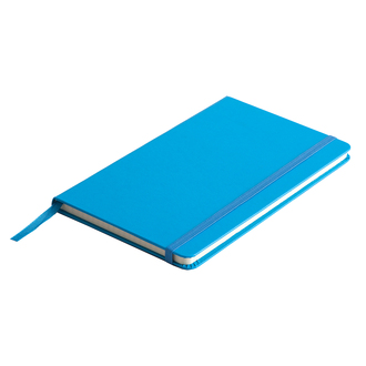 R64227 - Asturias 130x210/80p squared notepad, light blue 