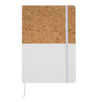 R64245 - Girona notepad, white 