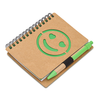 R64269 - Smile notebook , green 