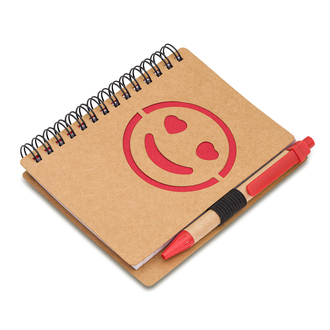 R64269 - Smile notebook , red 
