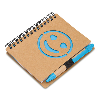 R64269 - Smile notebook , light blue 