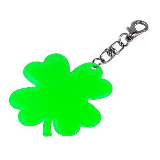 R73243 - Lucky Clover safety keyring, green 