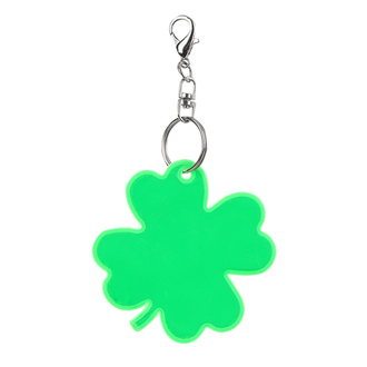 R73243 - Lucky Clover keyring, dark green 