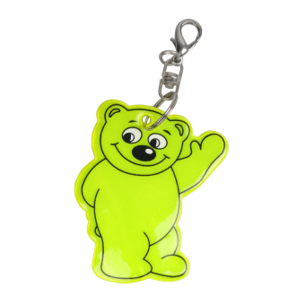 R73245 - Beary safety keyring, yellow 