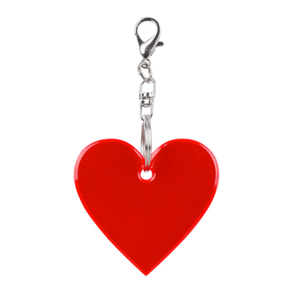 R73249 - Affection safety keyring, red 