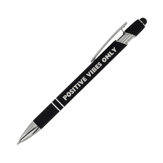 R73424 - Softano aluminum pen, black 