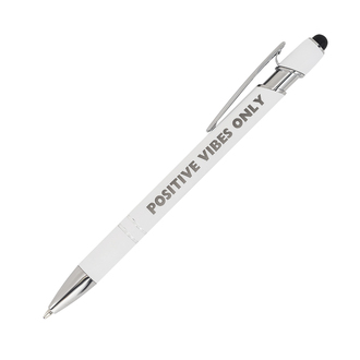 R73424 - Softano aluminum pen, white 