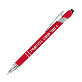 R73424 - Softano aluminum pen, red 