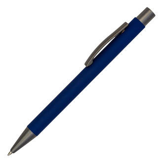 R73444 - Eken aluminum ballpen, dark blue 